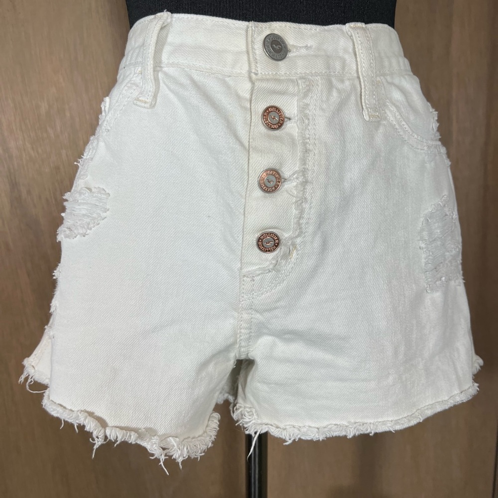 Hollister jean shorts